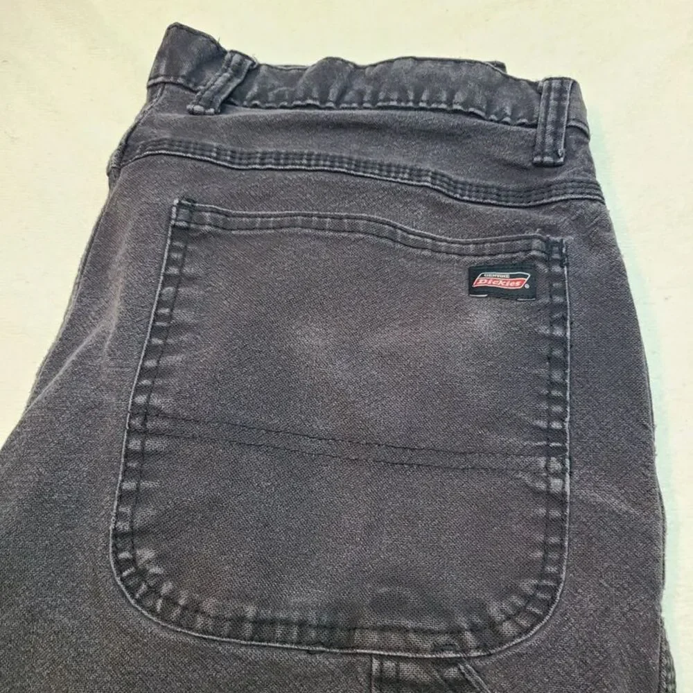 Dickies Men’s Faded Black Utility Work Pants – 34x30